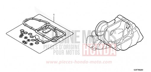 KIT GUARNIZIONI B CRF70FC di 2012